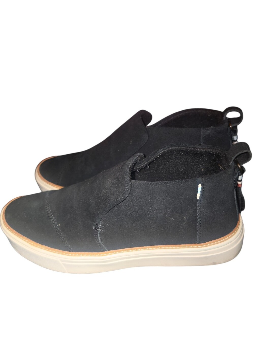 TOMS Women's Paxton slip-on suede sneakers Size 8 EUC